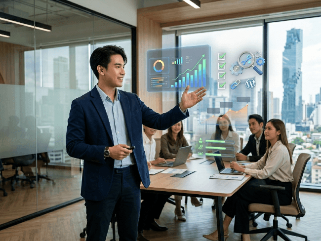 ทำ Digital Marketing Audit ก่อนเพิ่มงบ ตรวจเว็บไซต์ SEO โฆษณา คอนเทนต์ Social Media และระบบ Lead เพื่อแก้ให้ถูกจุด