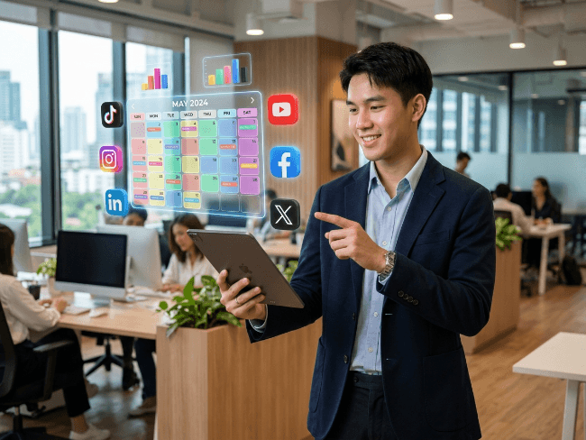 วิธีวางแผน Social Media Content ให้ลูกค้าทักแชทและปิดการขาย