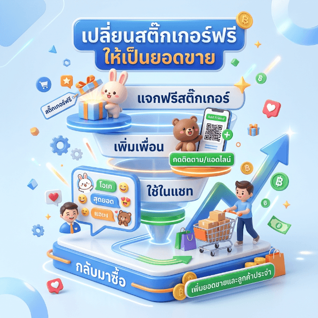 นักการตลาดชายชาวไทยกำลังนั่งทำงานและวางแผนกลยุทธ์ผ่านหน้าจอแล็ปท็อป