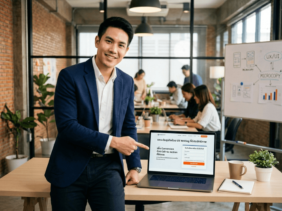 วิธีเขียน UX Writing สำหรับ CTA ให้ลูกค้ายอมคลิกและกรอกฟอร์ม