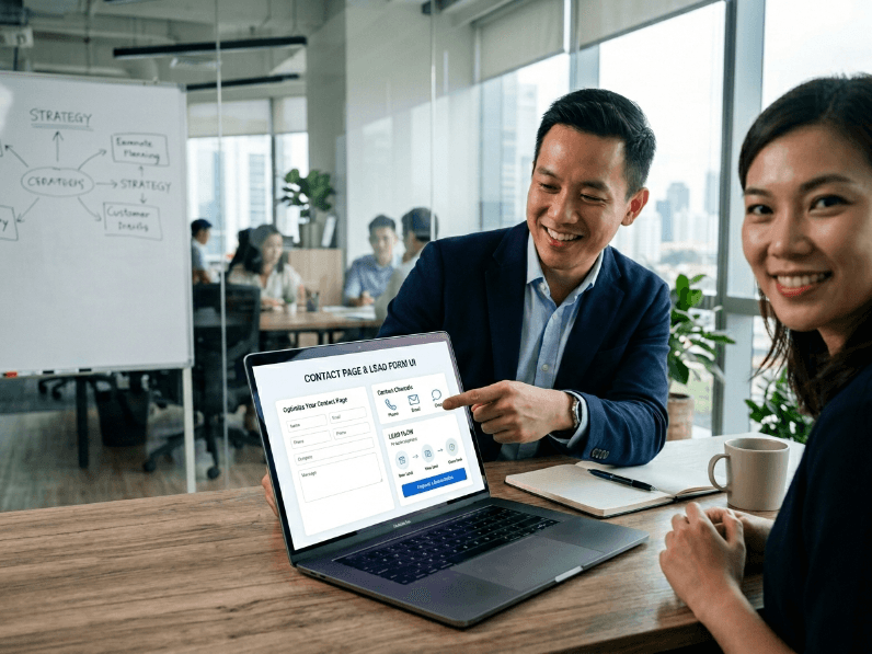 วิธีวางหน้า Contact ให้ลูกค้าติดต่อง่าย ทีมขายปิดการขายได้จริง