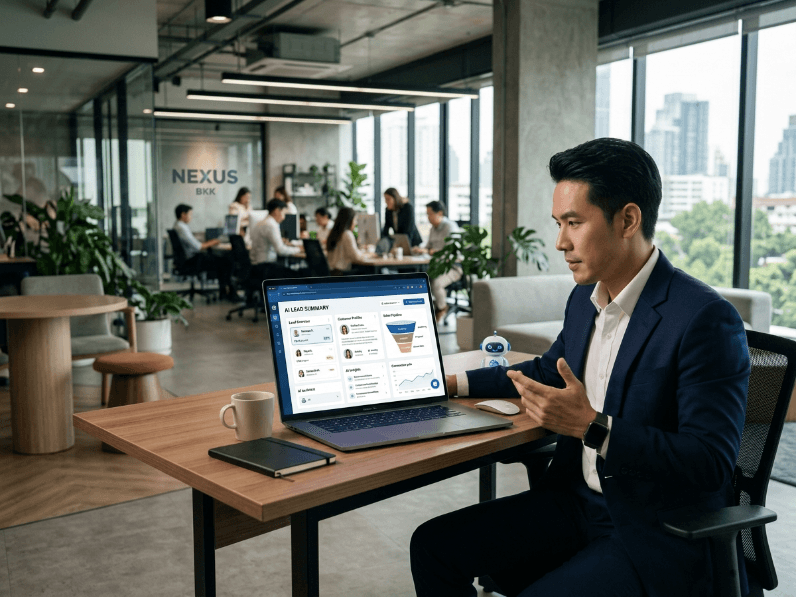 เพิ่มยอดขายด้วย AI สรุปข้อมูล Lead ให้ทีมขายปิดการขายไวขึ้น