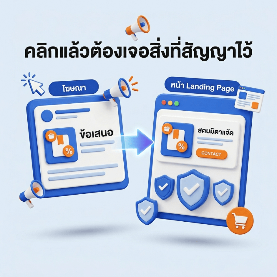 มือที่กำลังพิมพ์แป้นคีย์บอร์ดแล็ปท็อปเพื่อปรับปรุงข้อความโฆษณา