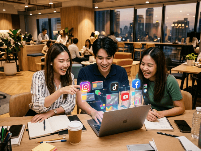 ทีมงานวิเคราะห์ปัญหาธุรกิจเพื่อเริ่มทำ Content Repurpose