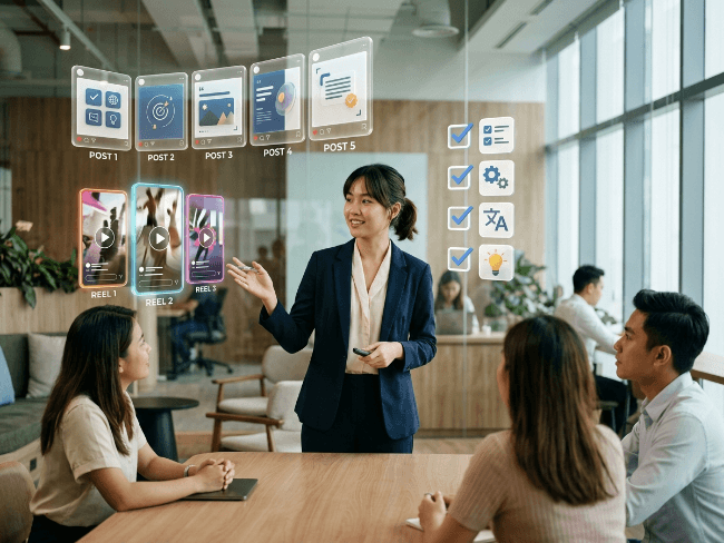 เปลี่ยนบทความ SEO หนึ่งชิ้นให้กลายเป็นโพสต์โซเชียลหลายรูปแบบ ทั้ง Carousel Caption Checklist และไอเดีย Short Video