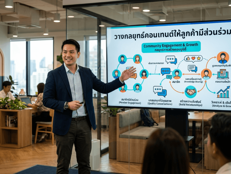 วิธีวาง Community Content Strategy ดึงลูกค้าให้มีส่วนร่วม