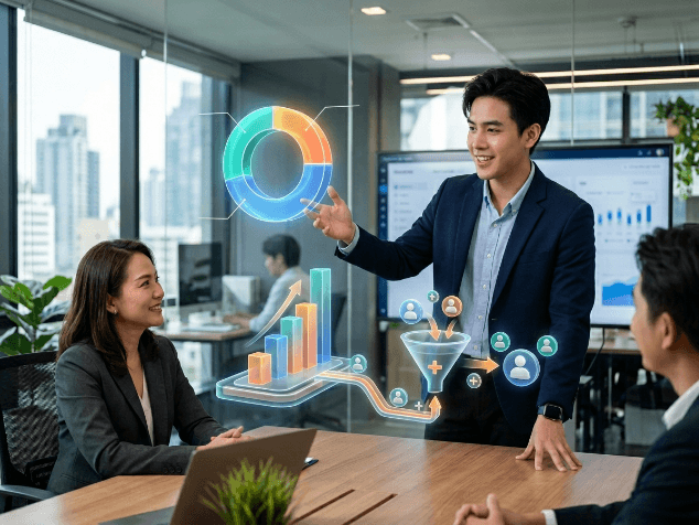 เชื่อมฟอร์มเว็บไซต์ แจ้งเตือนทีมขาย ปิดการขายไวขึ้นด้วย Automation