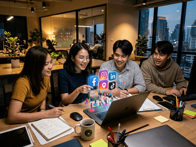 ทีมงานวิเคราะห์ปัญหาธุรกิจเพื่อเริ่มทำ Retargeting
